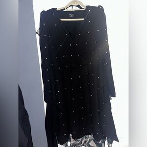 City chic rhinestone dress